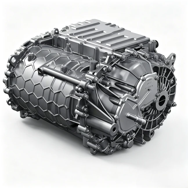 Bo&icirc;tier de moteur de v&eacute;hicule &agrave; &eacute;nergie nouvelle&nbsp;: solution de moulage sous pression + usinage de pr