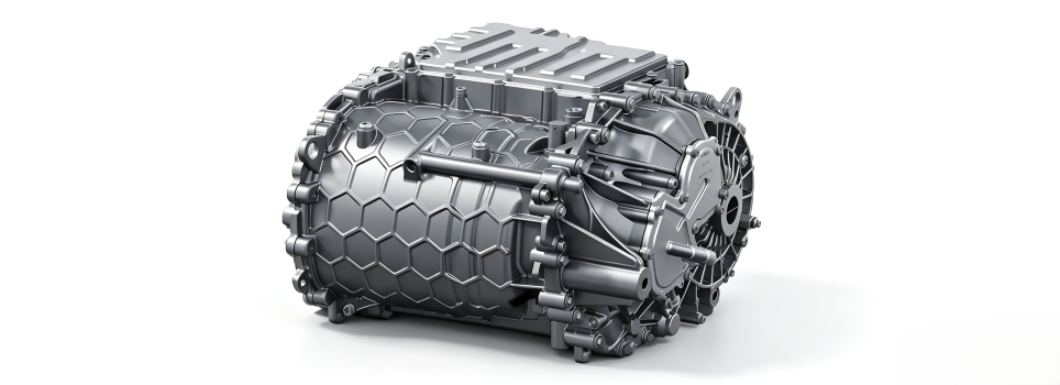 Boîtier de moteur de véhicule à énergie nouvelle : solution de moulage sous pression + usinage de précision CNC à 5 axes